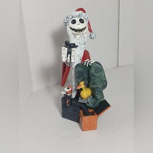 Disney The Nightmare Before Christmas Santa Jack Bust Resin NECA Halloween Decor